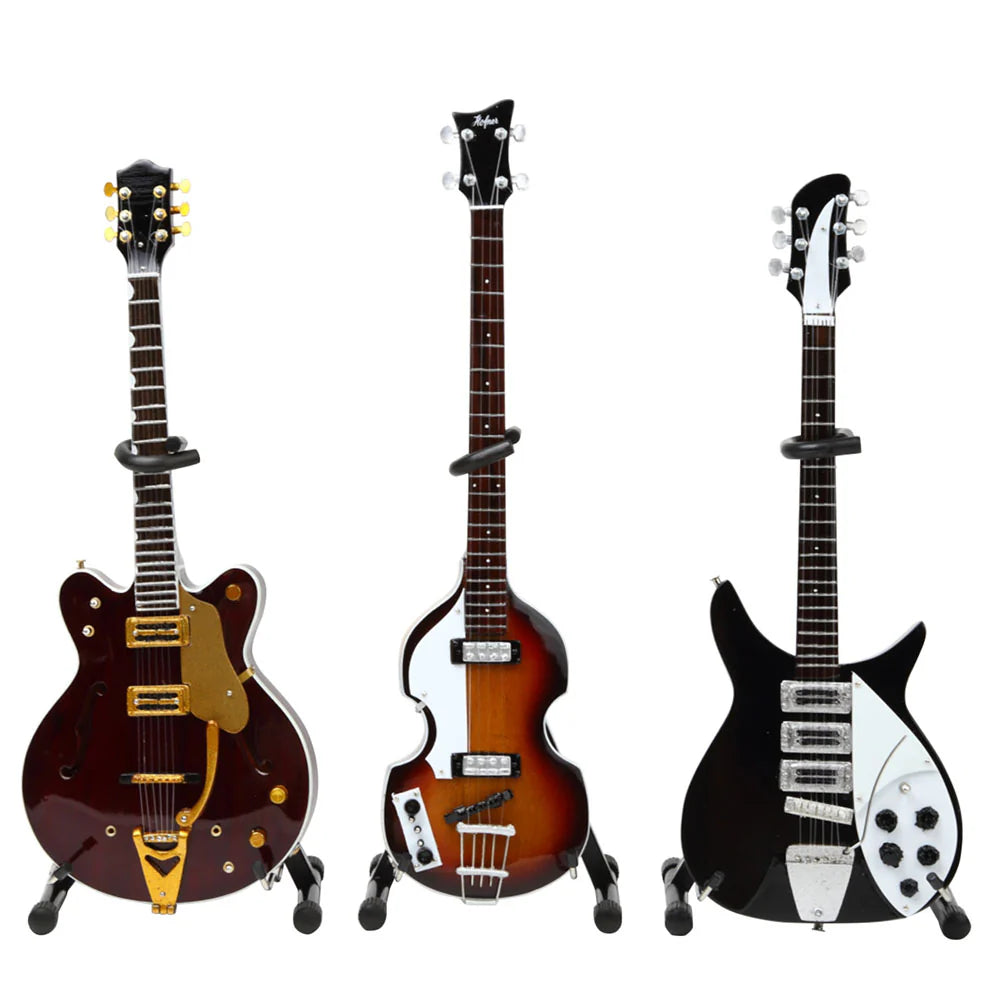 The Beatles ミニチュア ギターセット THE BEATLES ミニチュア楽器セット - Fab Four Guitar – 昭和